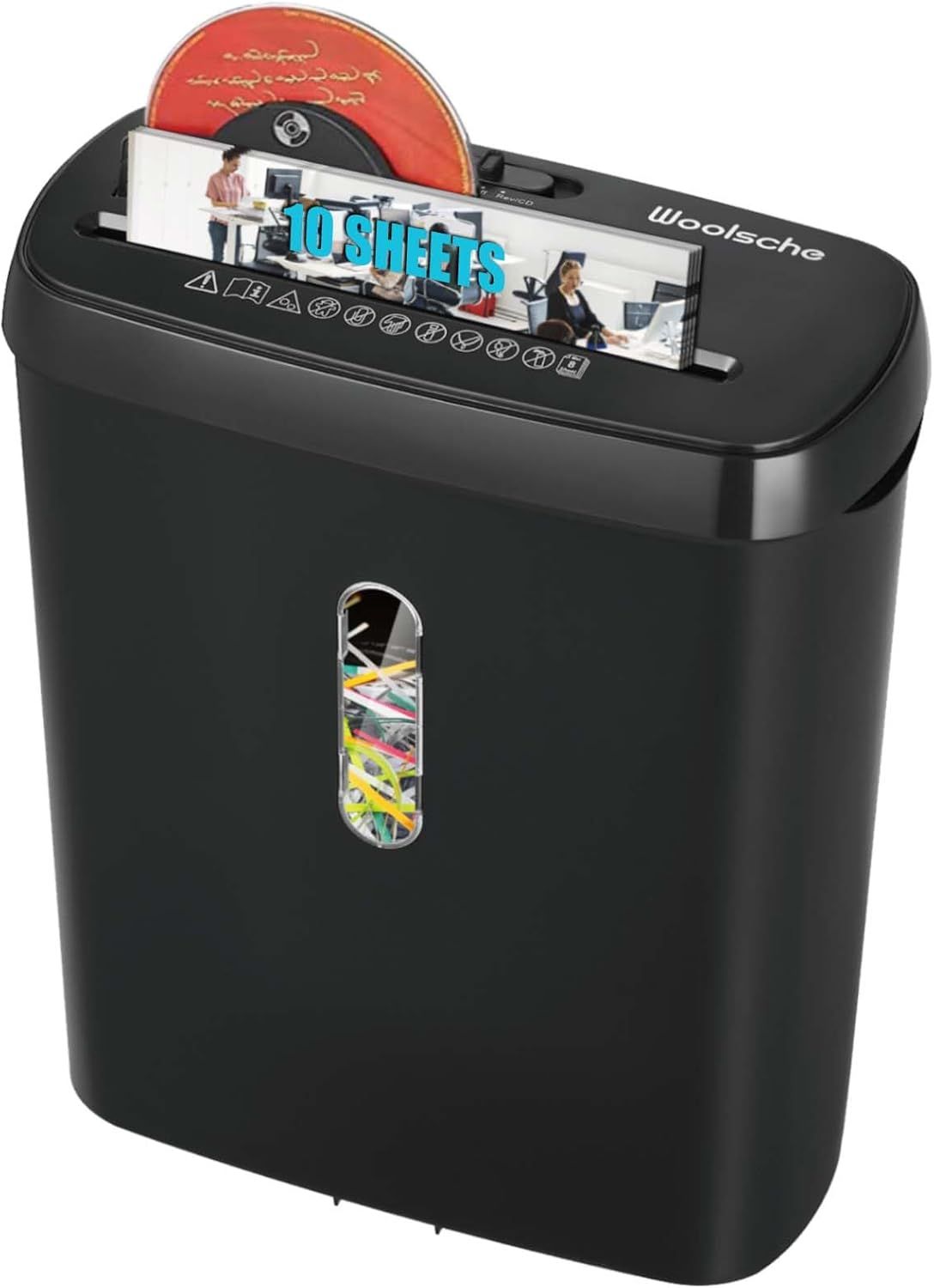 Home Office Paper Shredder - Шредер для бумаги Woolsche для дома