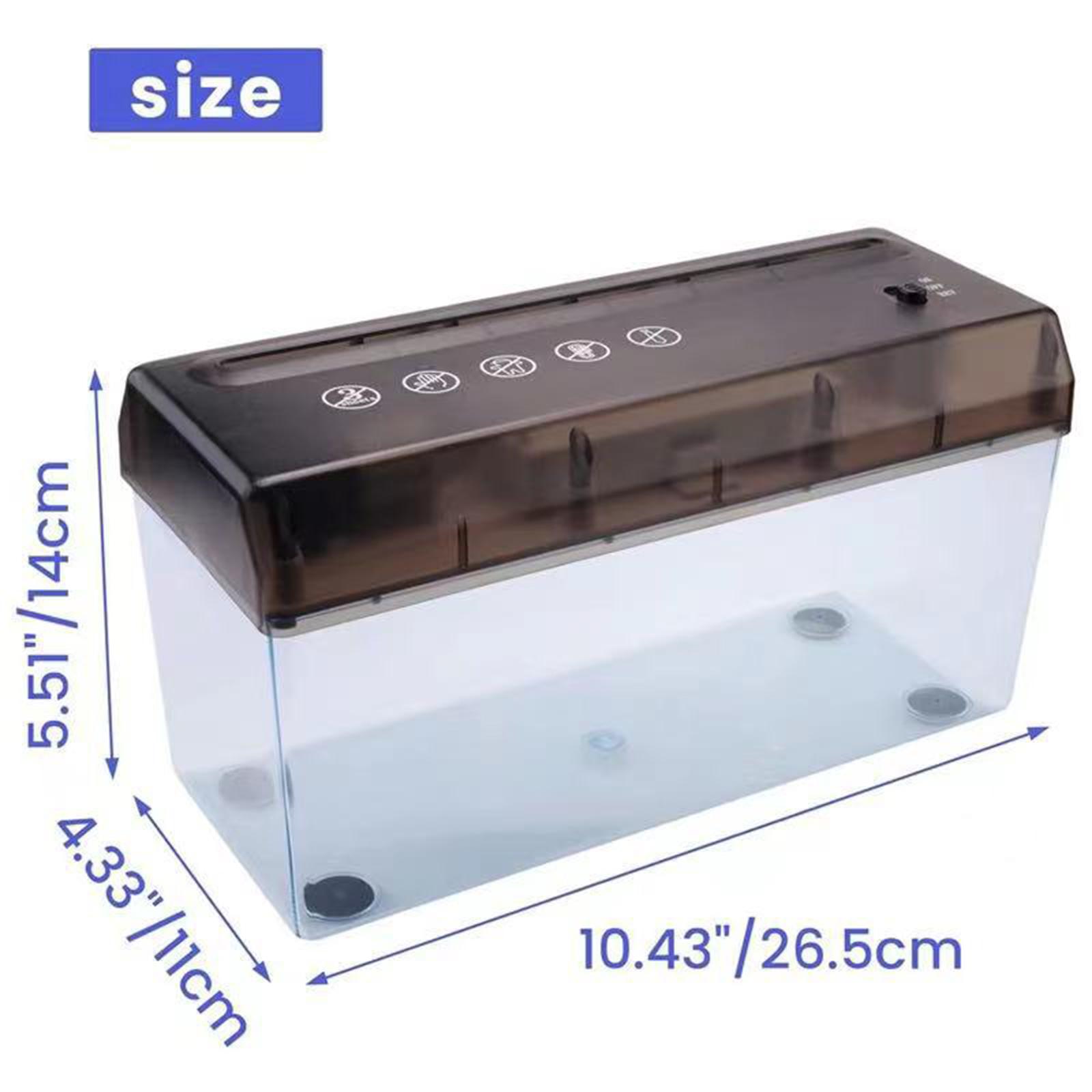 Home Office Paper Shredder - USB-измельчитель бумаги A4, бумажный резак, электрическая