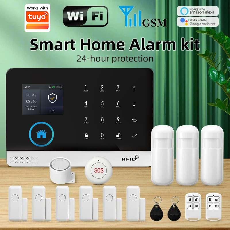 Home Office Google - Система охранной сигнализации PGST WIFI GSM