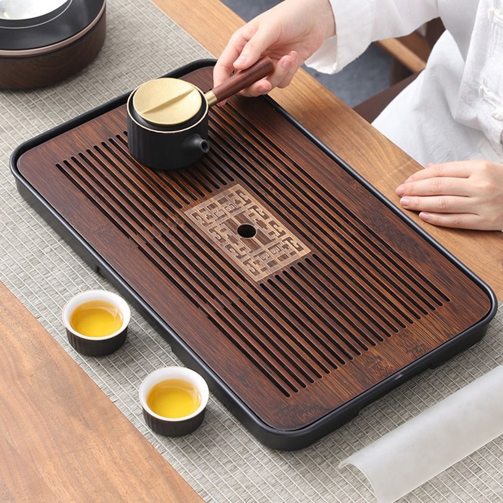 Новый бамбуковый поднос для ча – обзор и цена Desktop Organizer Bamboo