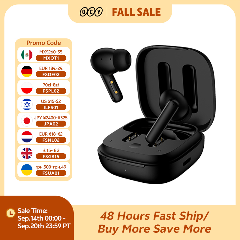 QCY T13 ANC Беспроводные наушн – обзор и цена Home Office Headset