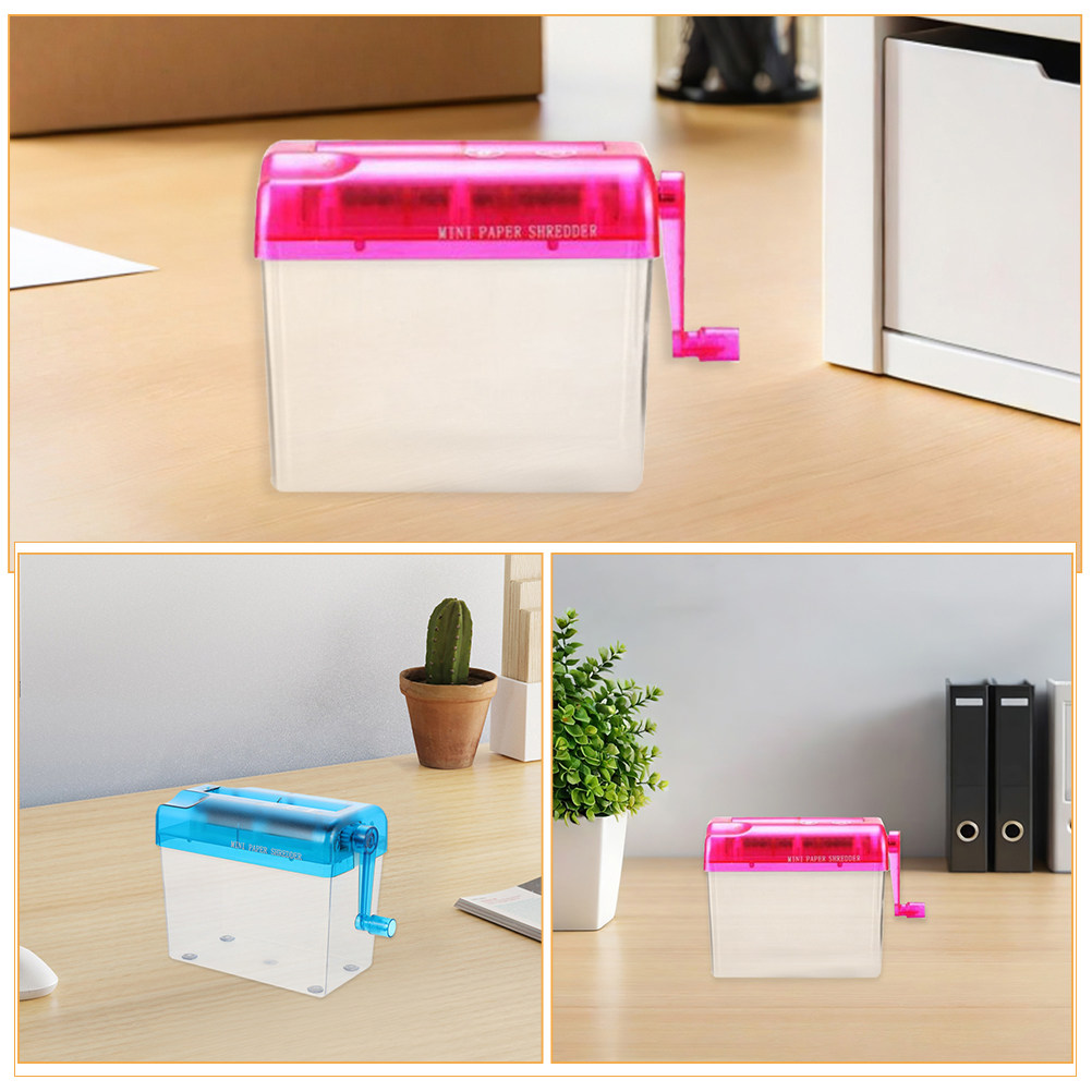2 шт. Ручной портативный шреде – обзор и цена Home Office Paper Shredder