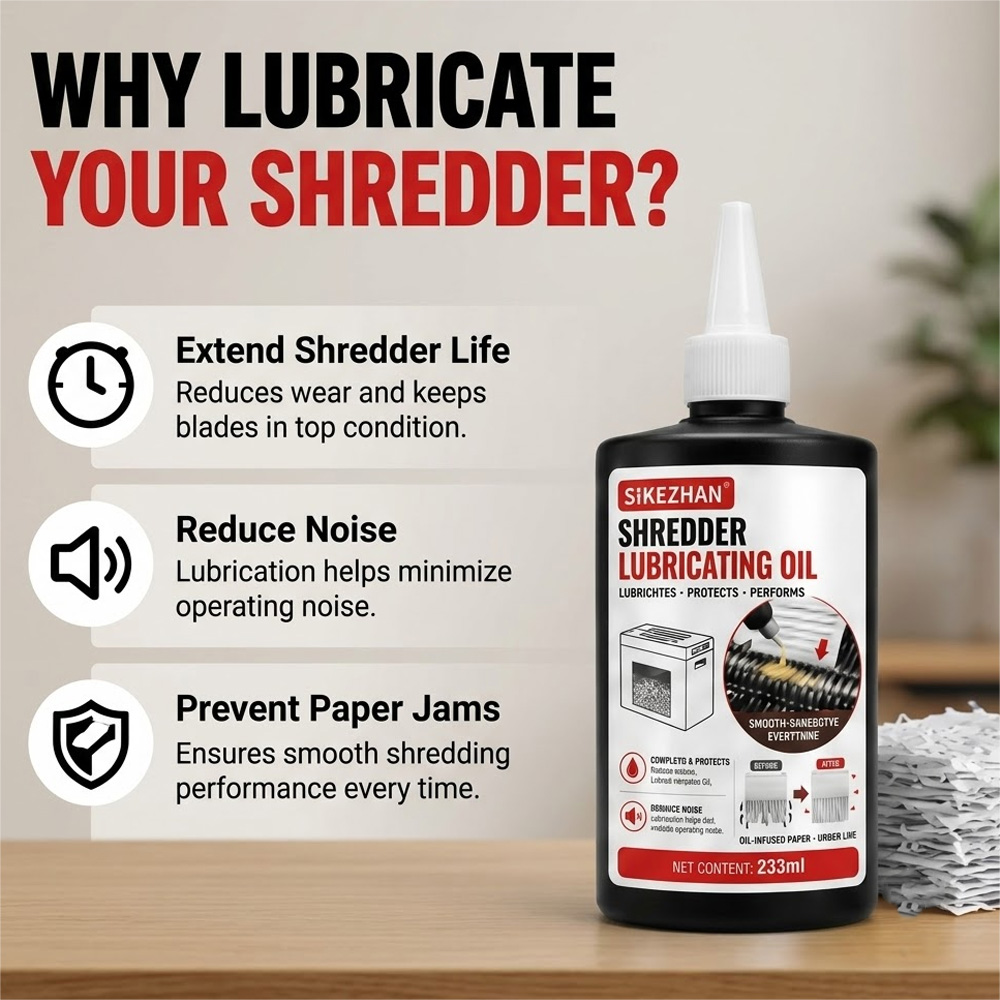 110 мл Смазочное масло для шре – обзор и цена Home Office Paper Shredder