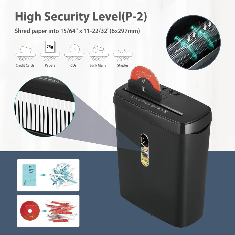 108P Измельчитель для офиса, б – обзор и цена Home Office Paper Shredder