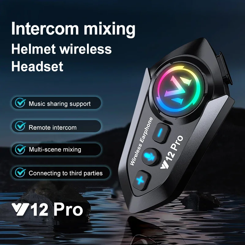 Мотоциклетный шлем Y12 Pro с B – обзор и цена Home Office Headset