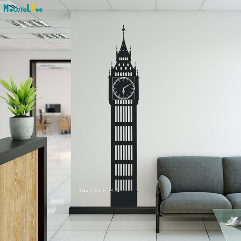 Настенные стикеры в форме часо – обзор и цена Home Office England