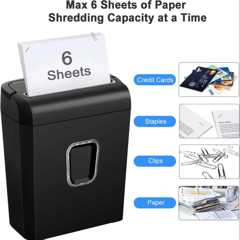 Измельчитель бумаги Bonsaii с  – обзор и цена Home Office Paper Shredder