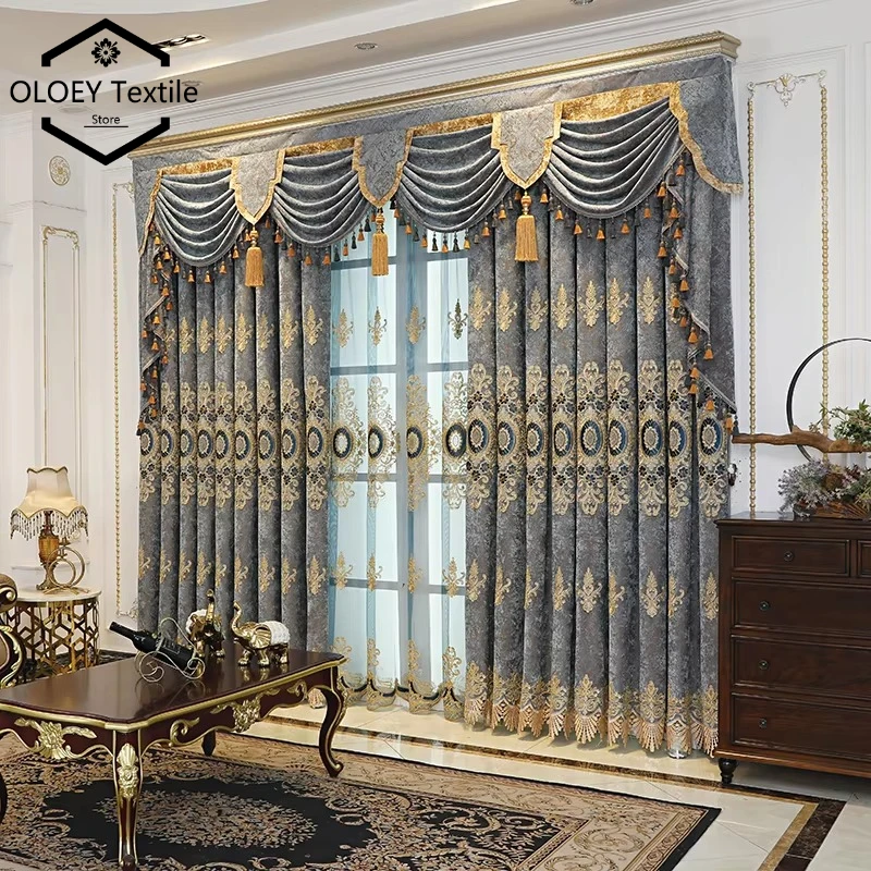 Европейские роскошные шторы из – обзор и цена Home Office Buy