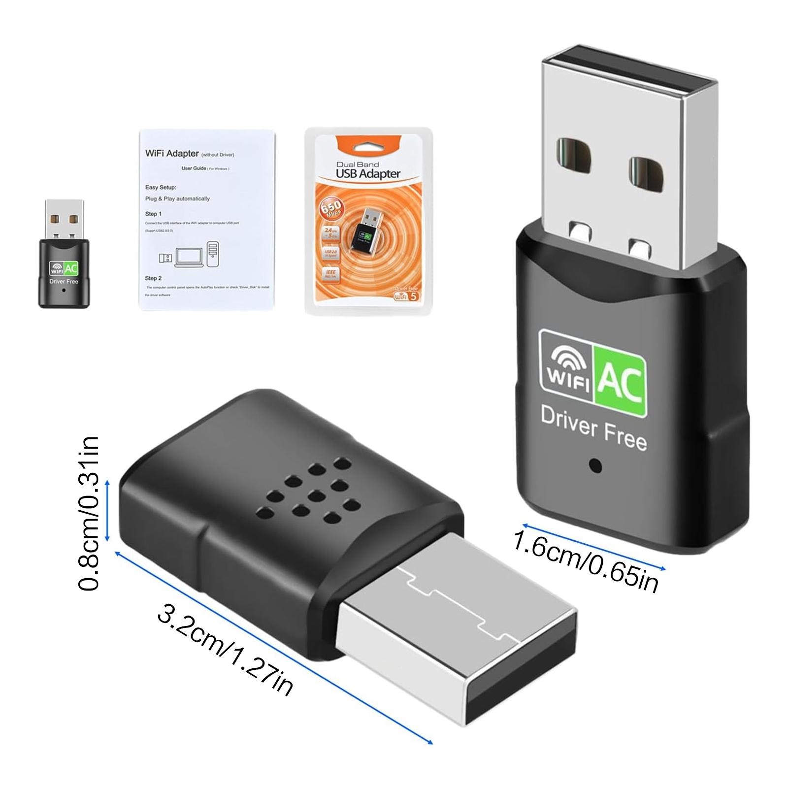 USB-адаптер Wi-Fi AC600, двухд – обзор и цена Home Office Laptop