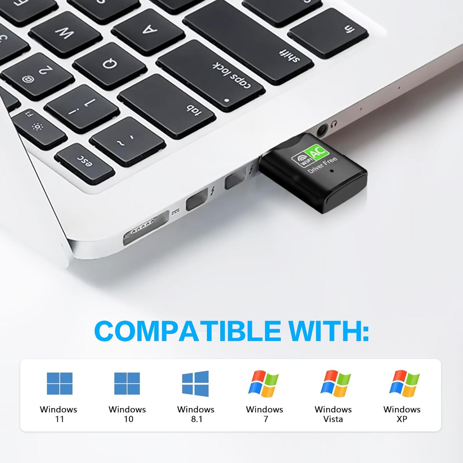 USB-адаптер Wi-Fi AC600, двухд – обзор и цена Home Office Laptop