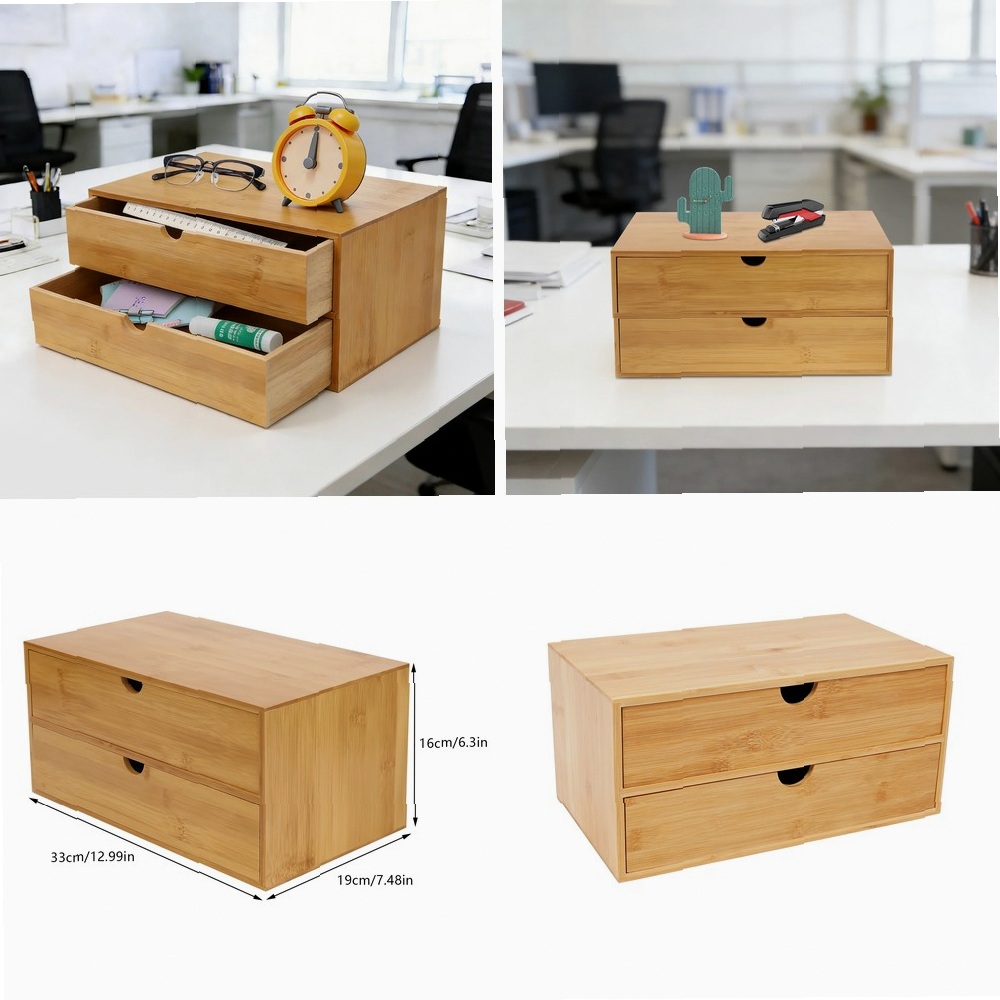 Настольный органайзер, коробка – обзор и цена Desktop Organizer Bamboo